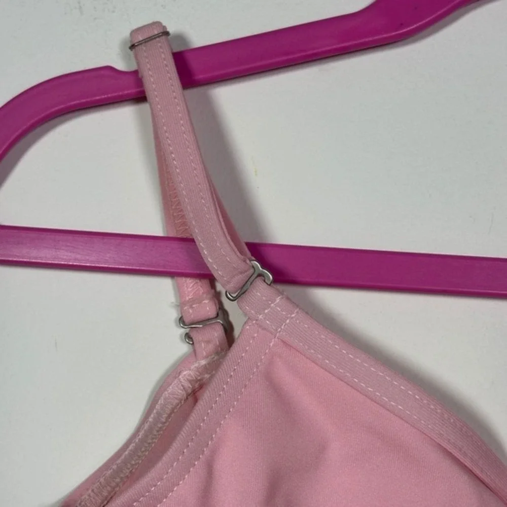Capezio Pink Camisole Leotard Adjustable Straps Medium  CM NWT